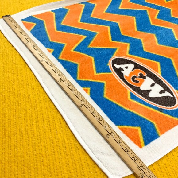 Vintage 90s A&W Advertising Promo Bath Towel 31"x55" -SINGLE (1C) - All Cotton - Picture 10 of 12